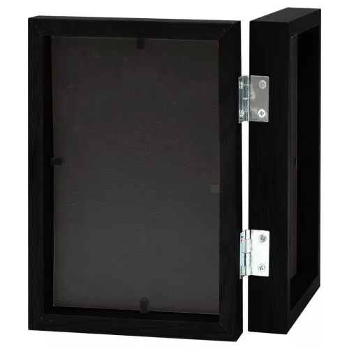  fekete kétszárnyas fényképkeretszett 2 x (21 x 29,7 cm)