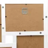  fehér MDF fényképkeretszett 24 db 10 x 15 cm-es képhez