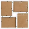  fehér MDF fényképkeretszett 24 db 10 x 15 cm-es képhez