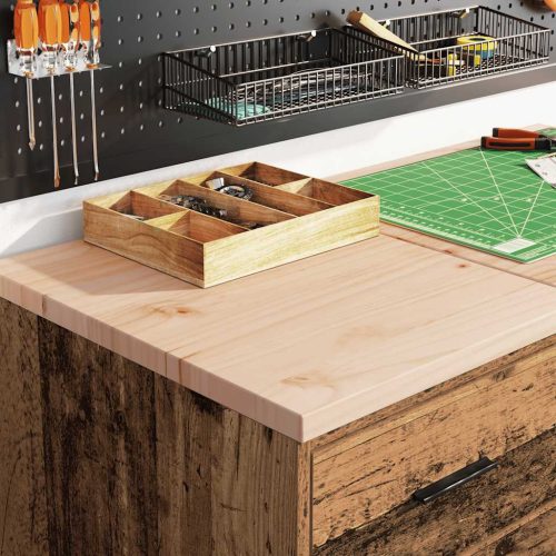  2 db antik fa színű szerelt fa garázs szekrények