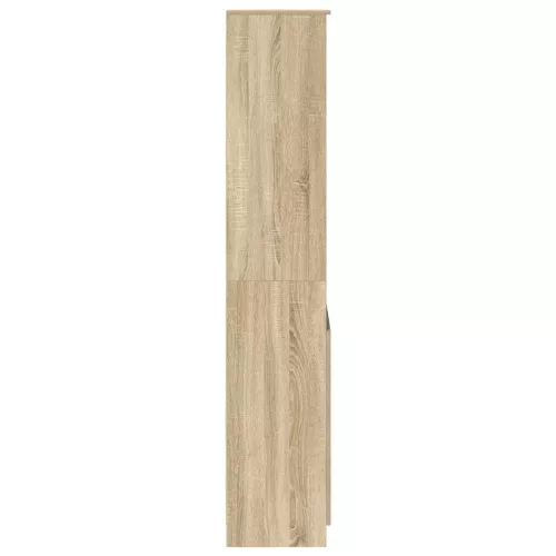  sonoma tölgy szerelt fa magasszekrény 50x35x180 cm