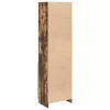  füstös tölgy színű szerelt fa magasszekrény 50x35x180 cm