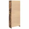  füstös tölgy színű szerelt fa magasszekrény 70 x 35 x 180