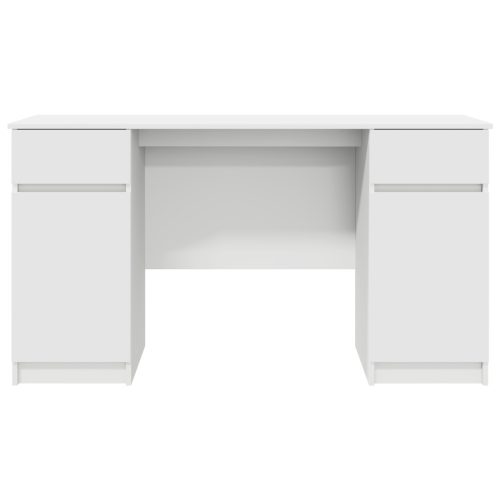  Asztal Fehér 140x49x76 cm Szerelt fa