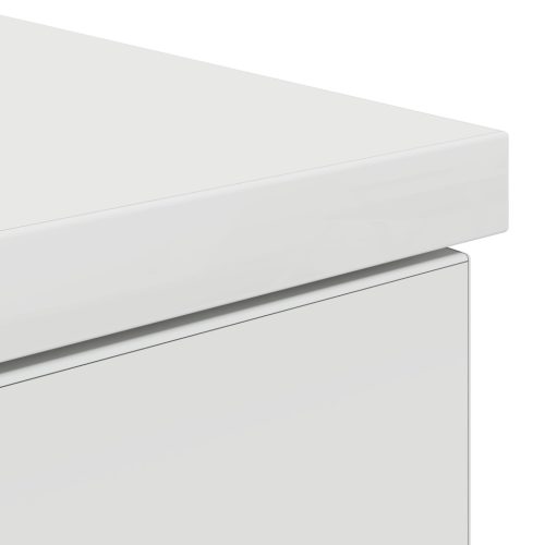  Asztal Fehér 140x49x76 cm Szerelt fa