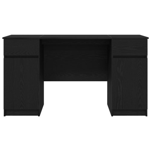  Asztal Fekete Tölgy 140x49x76 cm Mérnöki Fa