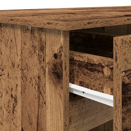  Íróasztal Régi Fa 140x49x76 cm Mérnöki Fa