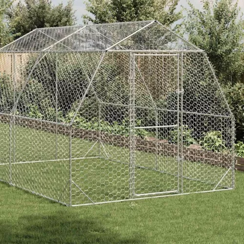  Csirkefuttató 2,5x4x2,25 m horganyzott acél