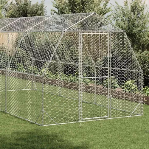  Csirkefuttató 2,5x6x2,25 m horganyzott acél