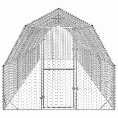  Csirkefuttató 2,5x12x2,25 m horganyzott acél