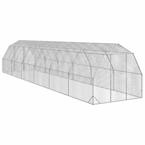  Csirkefuttató 2,5x12x2,25 m horganyzott acél
