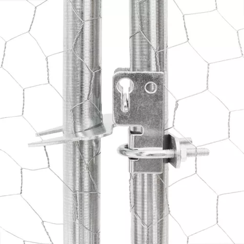  Csirkefuttató 2,5x12x2,25 m horganyzott acél
