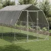  Csirkekifutó tetővel 2,5x4x2,25 m horganyzott acél