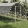  Csirkekifutó tetővel 2,5x6x2,25 m horganyzott acél