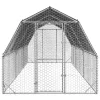  Csirkekifutó tetővel 2,5x6x2,25 m horganyzott acél