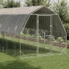  Csirkekifutó tetővel 2,5x8x2,25 m horganyzott acél