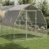  Csirkekifutó tetővel 2,5x6x2,25 m horganyzott acél