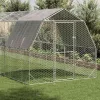  Csirkekifutó tetővel 2,5x12x2,25 m horganyzott acél