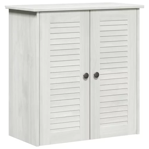  Fürdőszoba bútor szett polcokkal tárolóval ajtóval 2 pcs Barna 67.5 x 34 x 80 cm