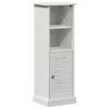  Fürdőszoba bútor szett 5 pcs antik fehér 37 x 34 x 110 cm
