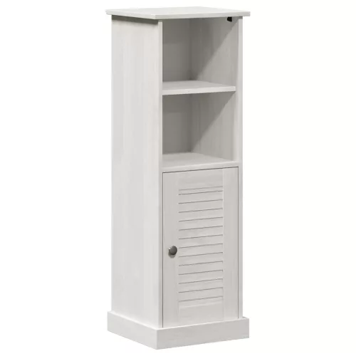  Fürdőszoba bútor szett 5 pcs antik fehér 37 x 34 x 110 cm
