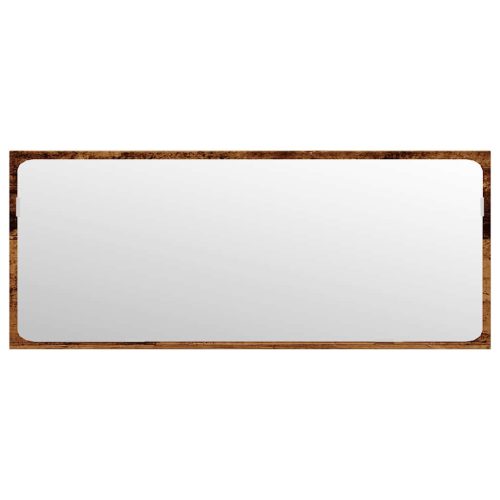  4 részes antik fa színű szerelt fa fürdőszobai bútorszett