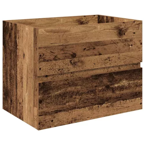  antik fa mosogatószekrény beépített medencével és csapteleppel