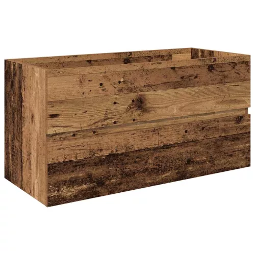  antik fa mosogatószekrény beépített medencével és csapteleppel