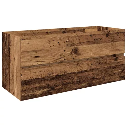  antik fa mosogatószekrény beépített medencével és csapteleppel