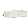  krémszínű szövet tárolódoboz 70 x 40 x 18 cm