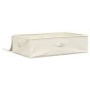  2 db krémszínű szövet tárolódoboz 70 x 40 x 18 cm