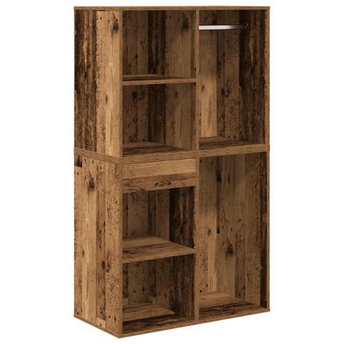  fésülködőasztal szett LED-del antik fa szerelt fa