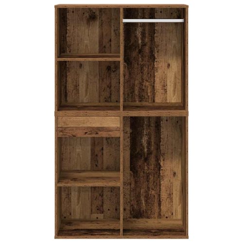  fésülködőasztal szett LED-del antik fa szerelt fa