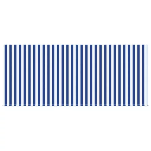  Behúzható napellenző Kék és Fehér 300 x 200 cm