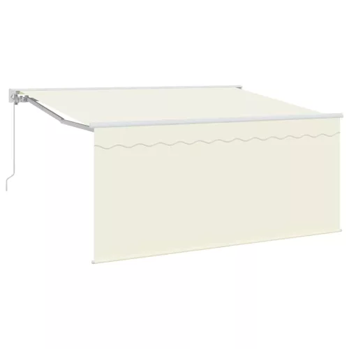  Behúzható napellenző Krém 300 x 200 cm szövet