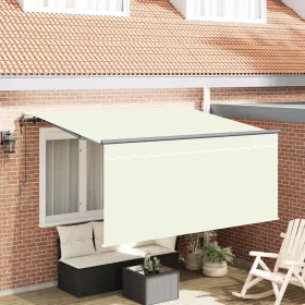  Behúzható napellenző Krém 300 x 200 cm szövet