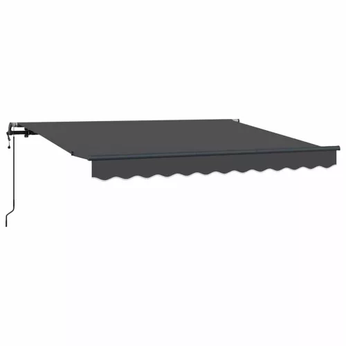  Behúzható napellenző Antracit 300 x 200 cm szövet