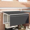  Behúzható napellenző Antracit 300 x 200 cm Pamut és Alumínium