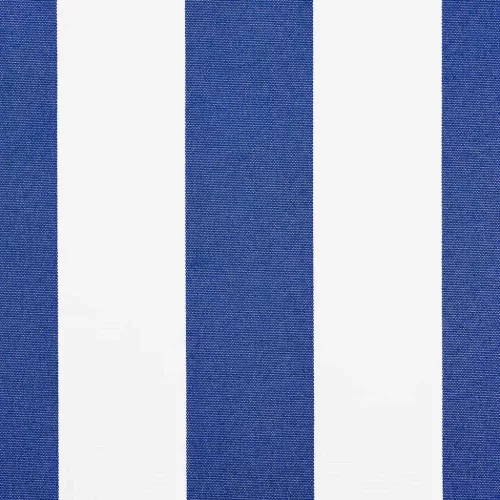  Behúzható napellenző Kék és Fehér 350 x 200 cm