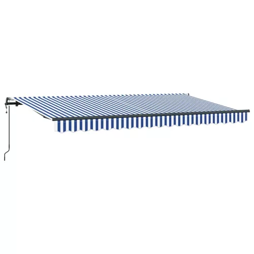  Behúzható napellenző Kék 350 x 200 cm szövet