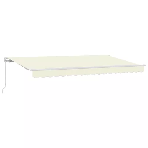  Behúzható napellenző Krém 350 x 200 cm szövet