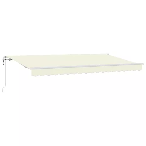  Behúzható napellenző Krém 350 x 200 cm szövet