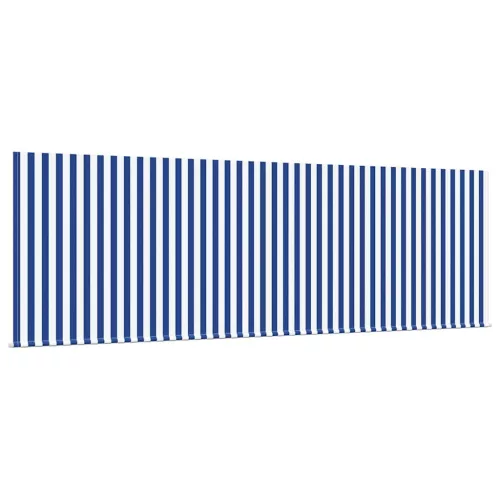  Behúzható napellenző Csíkos Kék 350 x 200 cm szövet