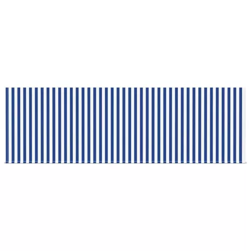  Behúzható napellenző Csíkos Kék 350 x 200 cm szövet