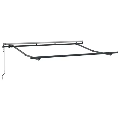  Behúzható napellenző Barna 350 x 200 cm szövet