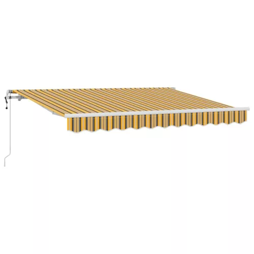  Behúzható napellenző Sárga 350 x 200 cm szövet