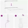 Behúzható napellenző Sárga 350 x 200 cm szövet