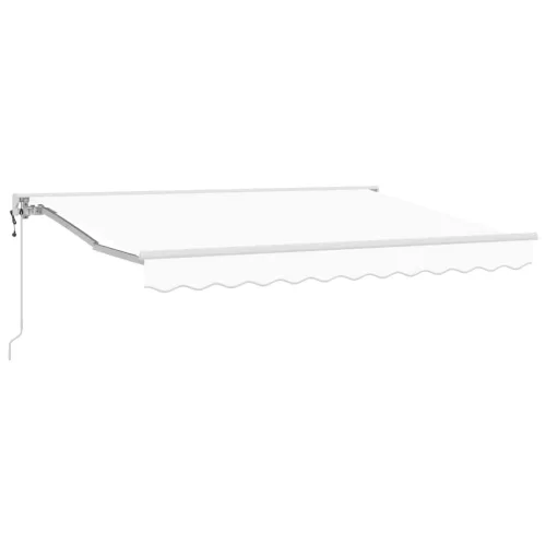  Napernyő keret Fehér 350 x 200 cm Poliészter PU bevonattal
