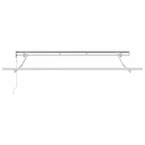  Behúzható napellenző Fehér 350 x 200 cm szövet