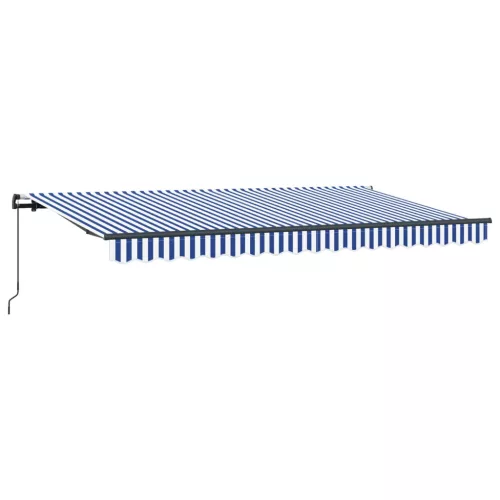  Behúzható napellenző Kék 400 x 200 cm szövet